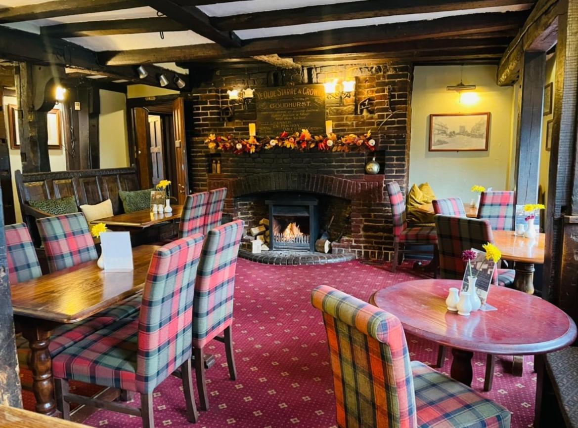 The Star And Eagle Hotel Goudhurst Dış mekan fotoğraf